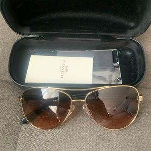 Coach Horse And Carriage Pilot Sunglasses